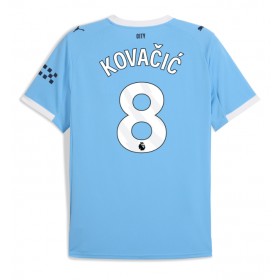 Pánské fotbalový oblečení Manchester City Mateo Kovacic #8 Domácí košile 2025-26 Krátkým Rukávem